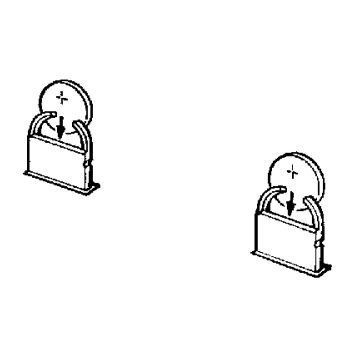 Holder Battery 9000 and 9002 Pk=2