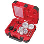 MILWAUKEE 19-64MM BI-METAL COBALT HOLESAW SET FOR GENERAL PURPOSE - HOLEDOZER - 15 PIECE