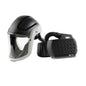 3M™ M-Series Face Shield & Safety Helmet M-307 with Heavy-Duty Adflo PAPR Respirator