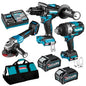 Makita 40V Max Li-ion XGT Cordless Brushless 3pce Combo Kit