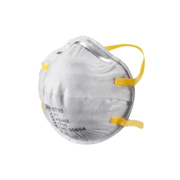 3M™ 8710 Disposable Respirator Cupped P1, Box=20