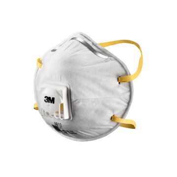 3M™ 8812 Cupped Particulate Respirator with valve P1, Box=10