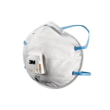 3M™ 8822 Disposable Respirator Classic Cup Valved P2, Box=10