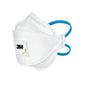 3M™ 9322A+ Disposable Respirator Flat Fold Valved P2, Box=10