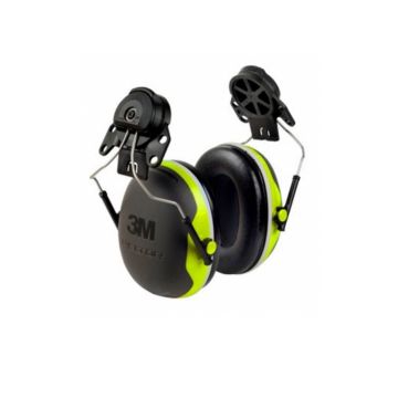 3M™ Peltor™ X4 X-Series Earmuffs High Visibilty Extreme Series Helmet Attached, Class 5