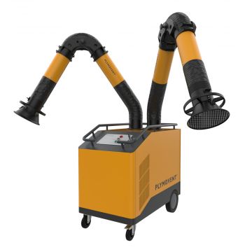 Plymovent Self-Cleaning Dual Arm Fume Extraction System
